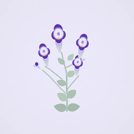 Wishbone flower